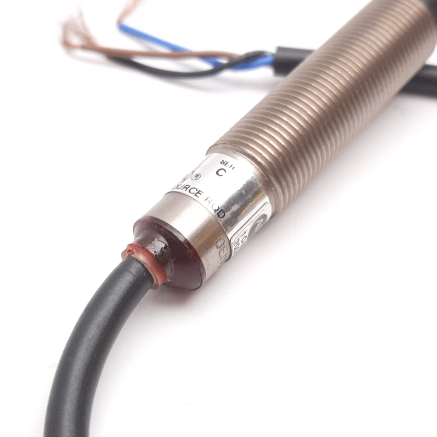 Used Allen Bradley 872C-D4CP12-E2 Proximity Sensor, Range: 4mm, PNP N/C, 3-Wire