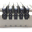 Used Lot of 5 SMC SV2400-5FU 3-Pos 24VDC Solenoid Valve, Manifold Base, Valve Plate