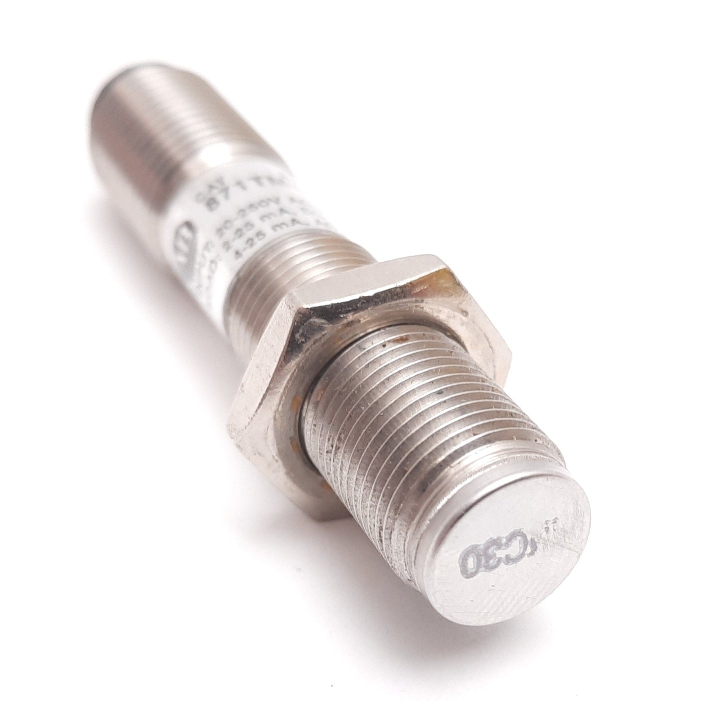 Used Allen Bradley 871TM-BH2N12-R3 Inductive Proximity Sensor, 2mm, 20-250VAC/DC