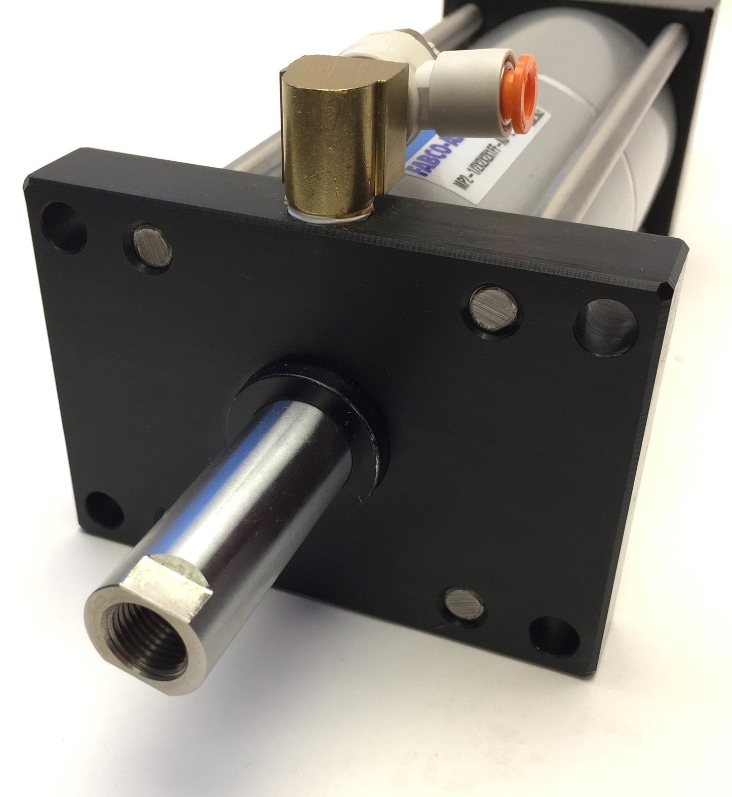 Used Fabco-Air MP2-1/2x2x2x1FF-AS-E Pneumatic Cylinder, 1/4" NPT, Bore 2.5" Stroke 2"