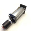 Used Fabco-Air MP2-1/2x2x2x1FF-AS-E Pneumatic Cylinder, 1/4" NPT, Bore 2.5" Stroke 2"