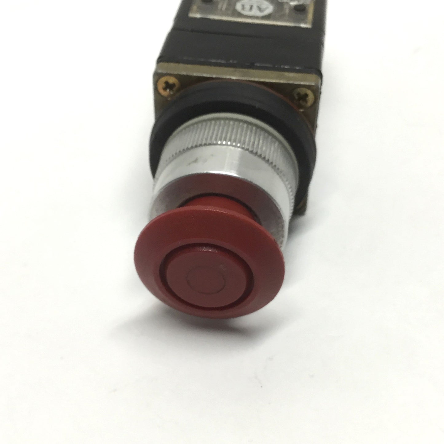 Used Allen Bradley 800MR-FX Push-Pull Button Switch Red Mushroom 2NO-2NC 300VAC 10A
