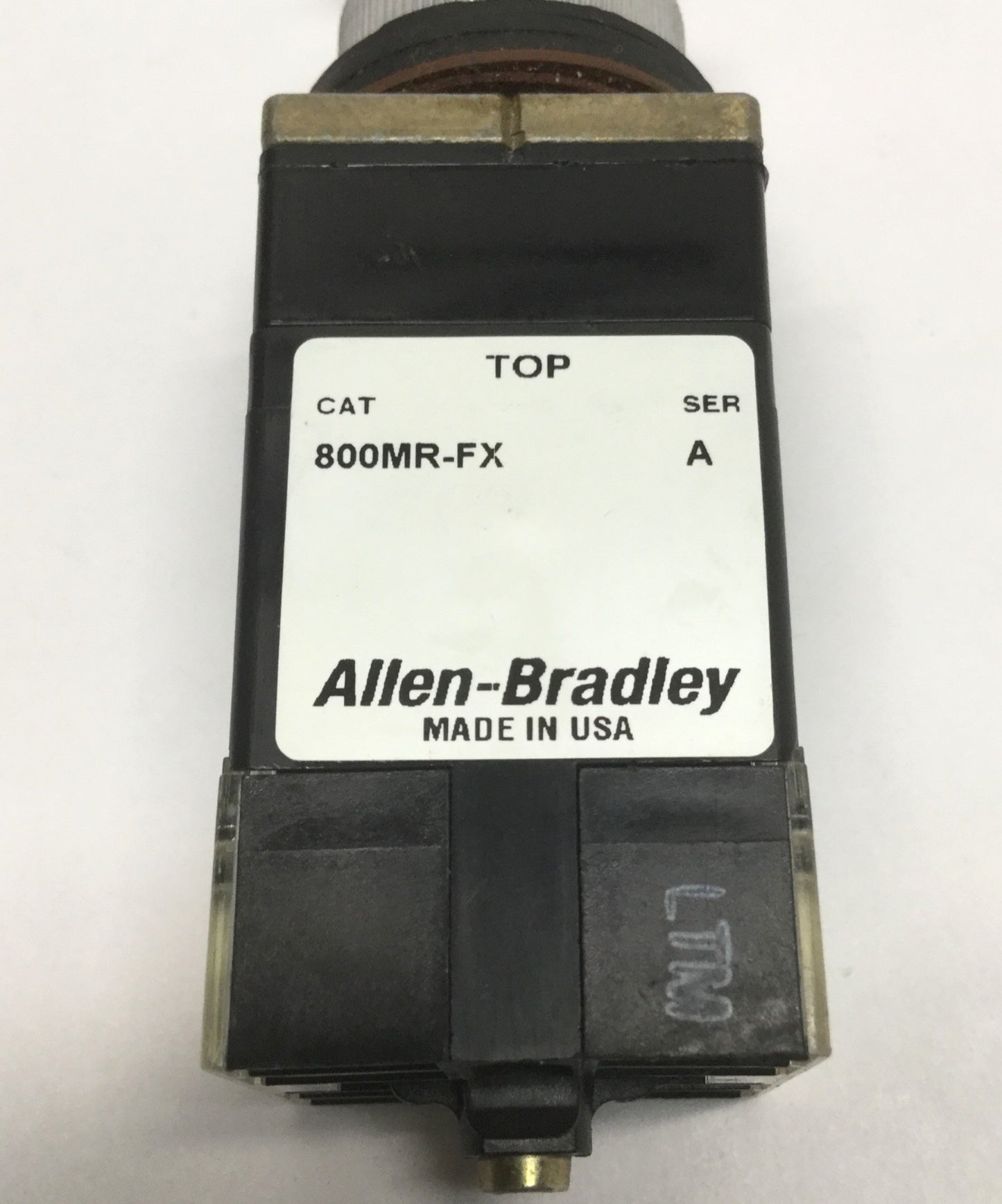 Used Allen Bradley 800MR-FX Push-Pull Button Switch Red Mushroom 2NO-2NC 300VAC 10A