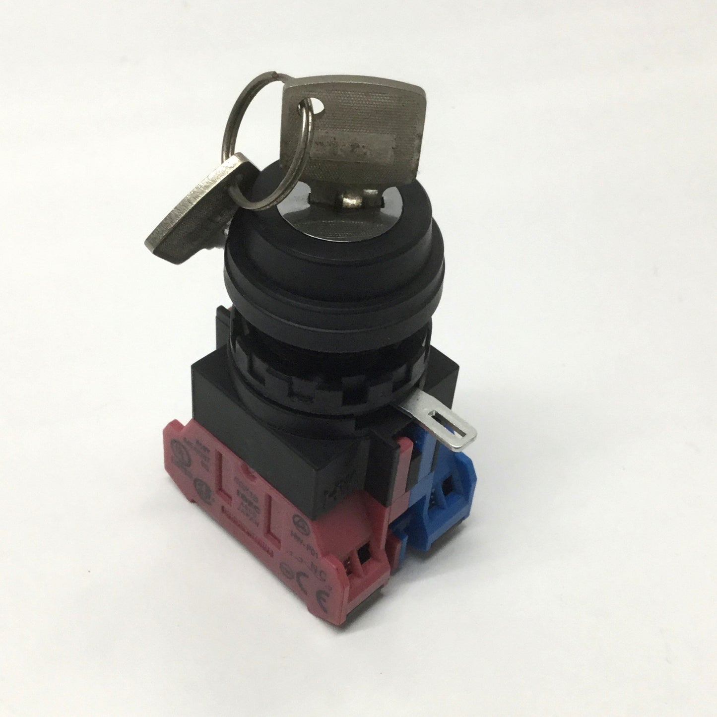 Used Idec HW1K-2AF11 Keyed 2-Position Selector Switch, Maintained, 1NO-1NC, 22mm