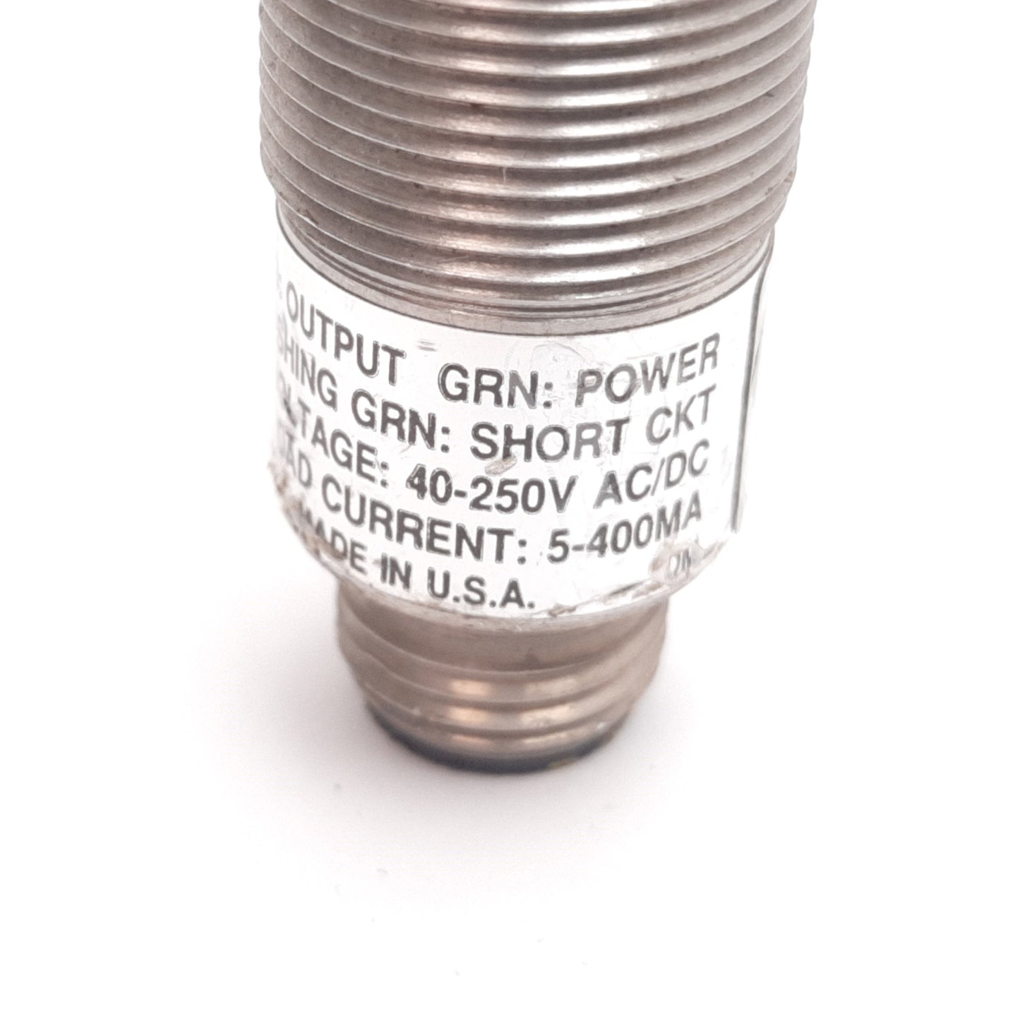 Used Allen Bradley 871TM-B5N18-R3 Inductive Proximity Sensor, 5mm, 40-250VAC/DC