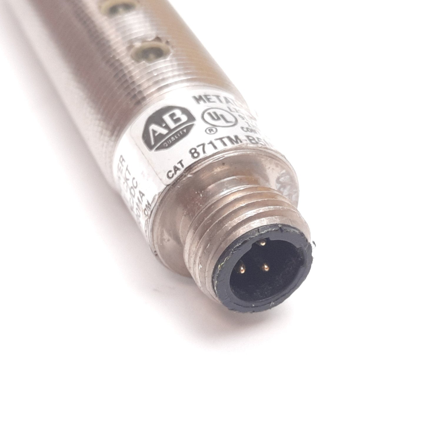 Used Allen Bradley 871TM-B5N18-R3 Inductive Proximity Sensor, 5mm, 40-250VAC/DC