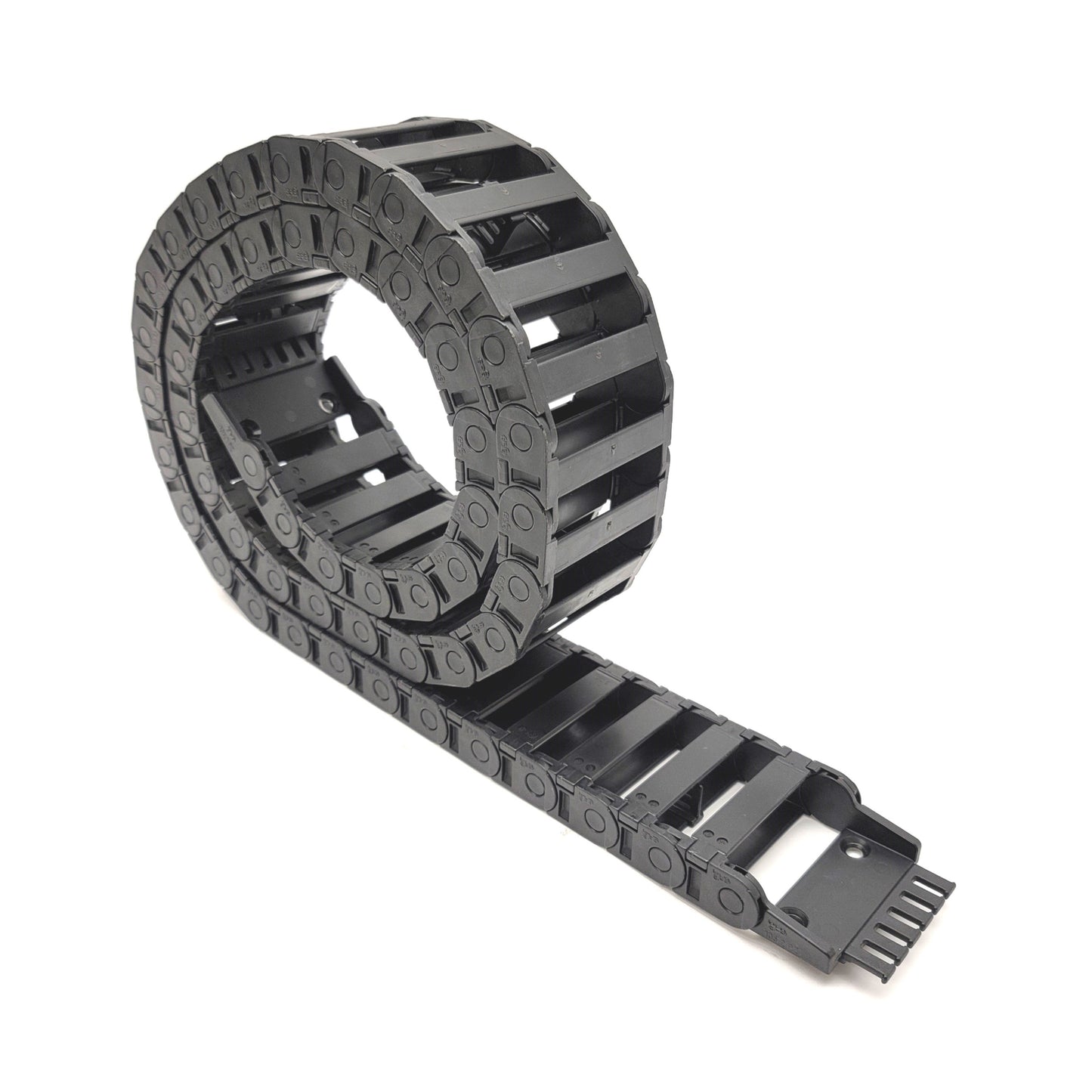 Used Igus B15i.5.075 Energy E-Chain Cable Carrier Snap-Open 76mm W x 23mm H, 66" Long