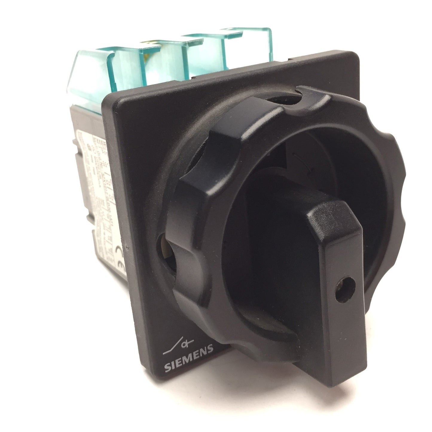 Used Siemens 3LD2003-0TK51 Disconnect Switch, 3-Pole, 2-Position On/Off, 16A 600VAC