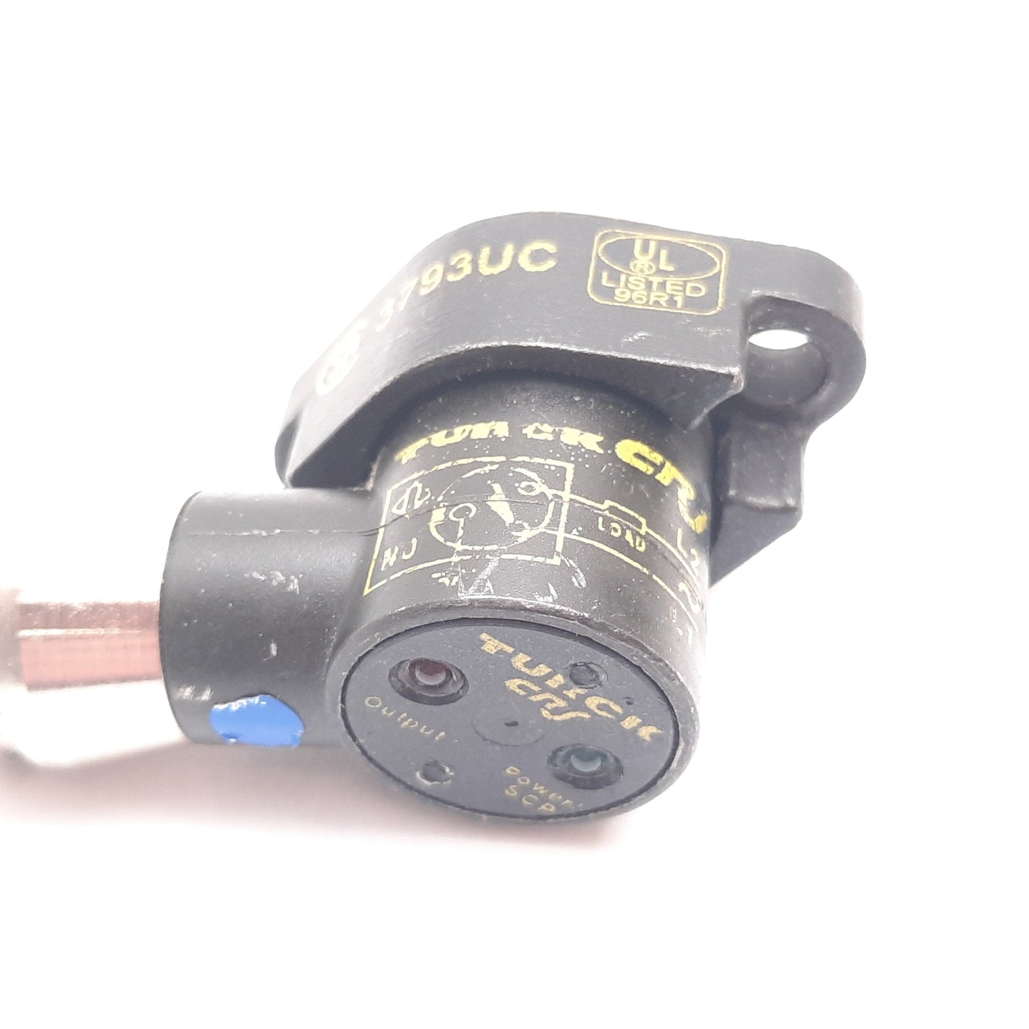 Used Turck Bi2-CRS260-ADZ30X2-B1131/S34 Proximity Sensor, 2mm, 20-250V, 3-Pin 7/8-16