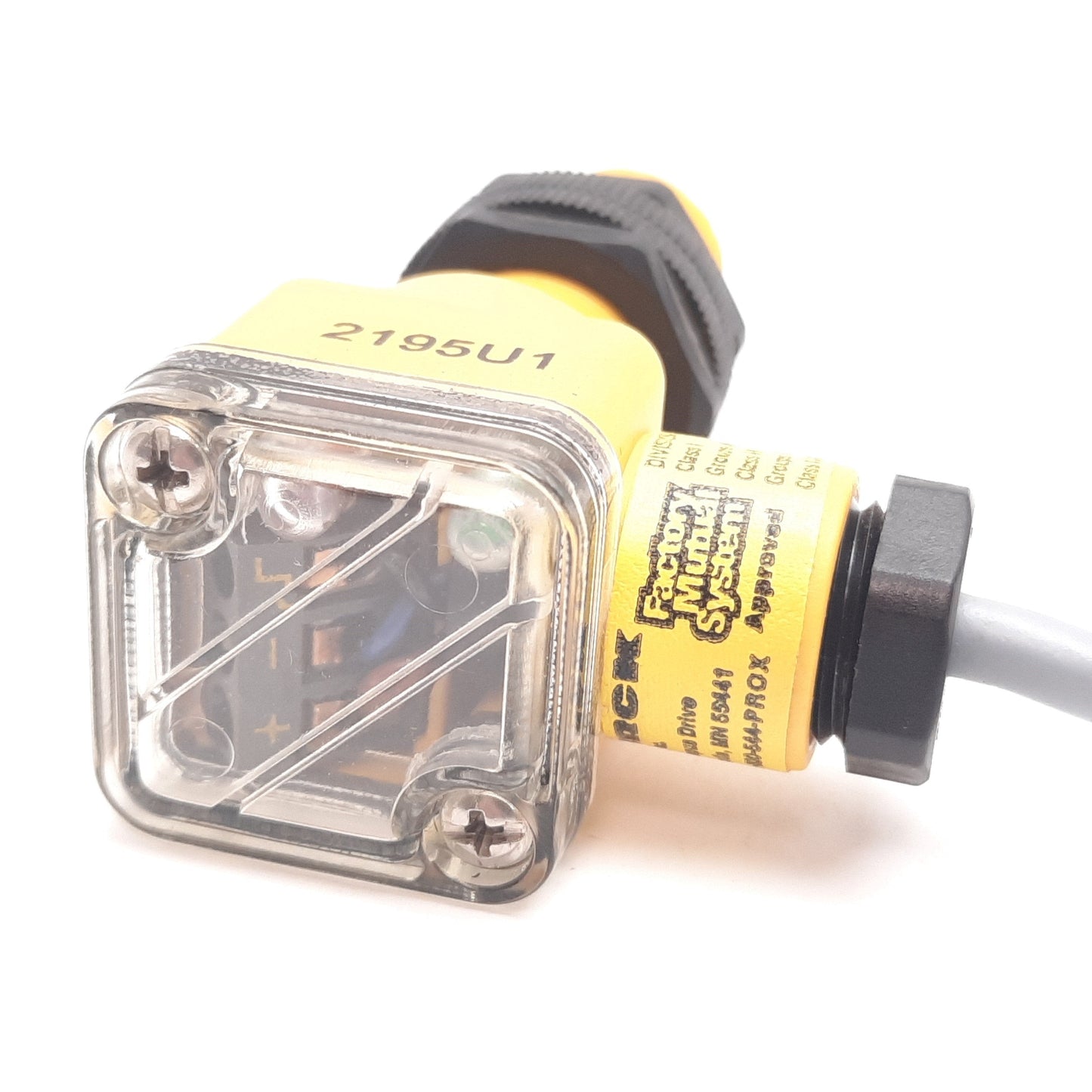 Used Turck Bi5-P18SK-AP6X2 Inductive Proximity Sensor, 5mm, 10-30VDC, 200mA