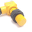 Used Turck Bi5-P18SK-AP6X2 Inductive Proximity Sensor, 5mm, 10-30VDC, 200mA
