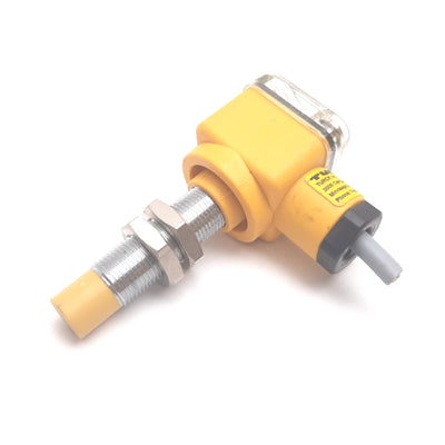 Used Turck Ni5-G12SK-AP6X2 Inductive Proximity Sensor, 5mm, 10-30VDC, 200mA, PNP, M12
