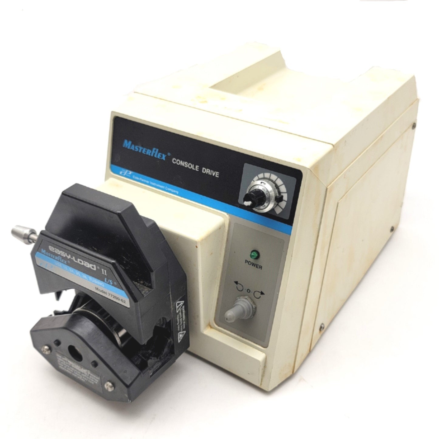 Used Cole-Parmer 77521-50 Masterflex L/S Console With 77200-62 Easy-Load II Pump Head