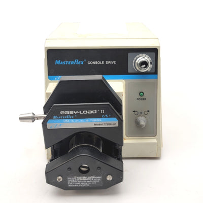 Used Cole-Parmer 77521-50 Masterflex L/S Console With 77200-62 Easy-Load II Pump Head
