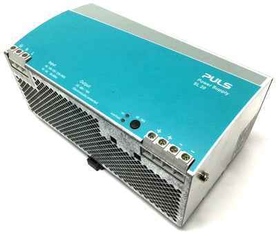 Used PULS SL20.113 Industrial DIN Power Supply 100-120/220-240VAC IN; 48VDC 10A OUT