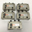 Used Lot of 5 SMC VM130-01-00 Pneumatic Mechanical Air Valve Switch, 3-Port, R 1/8"
