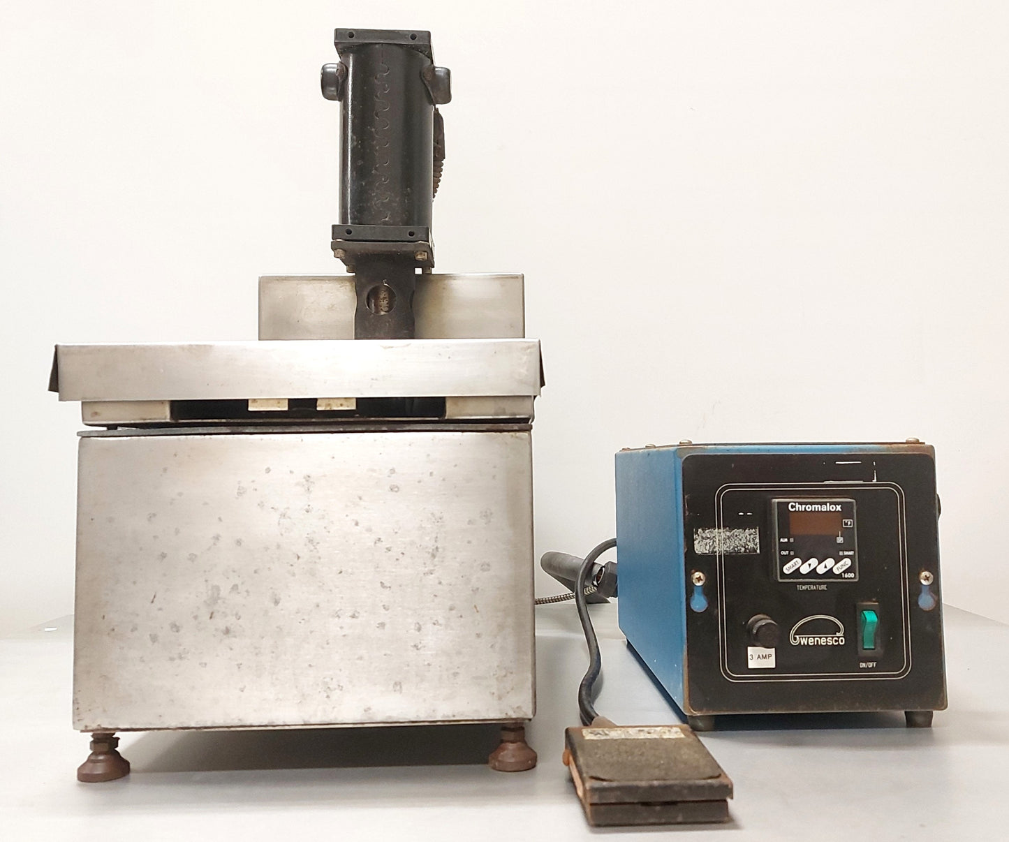 Used Wenseco M04D Wave Solder Pot 65lb Capacity 600°F 1500W 6 x 2" Wave 120VAC 12.5A