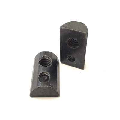 Used Lot of 22 80/20 3310 Aluminum Extrusion Black Roll-In T-Nut w/Set Screw 1/4-20