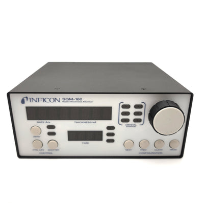 New – Open box Inficon SQM160-S-2-R Thin Film Deposition Monitor 2-Inputs, RS-232, 120/240VAC