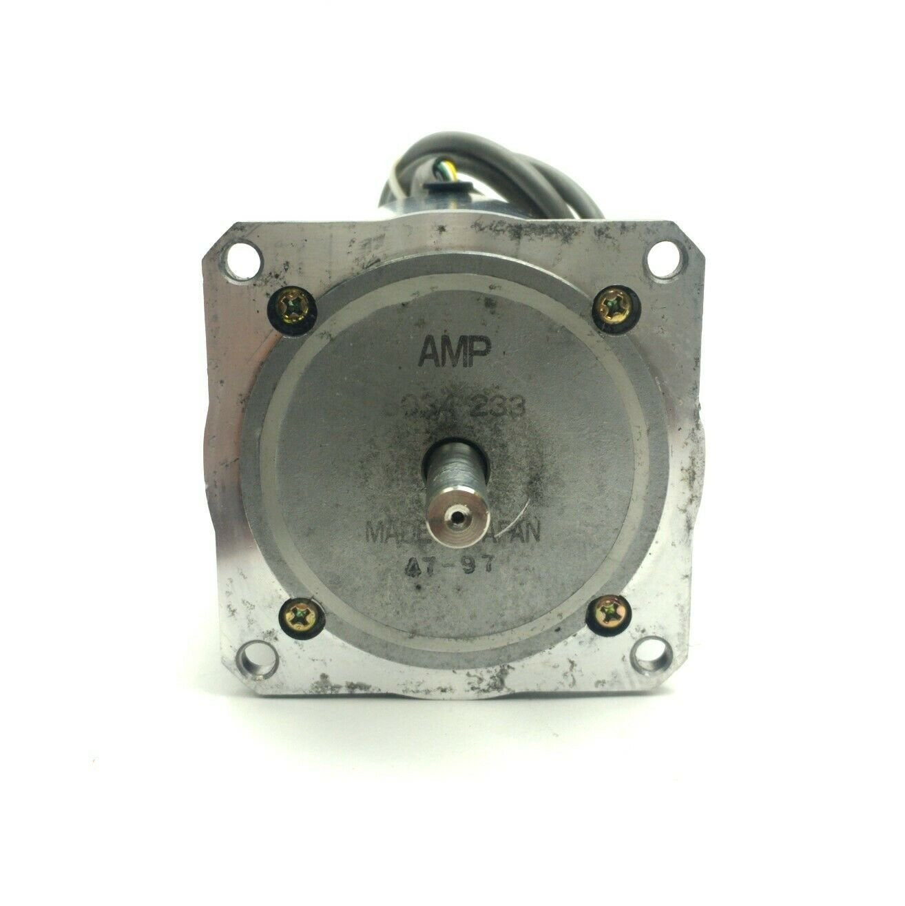 Used Parker ZETA6104-83-135 Compumotor Stepper Motor, 3/8" Shaft, 292oz-in, NEMA 34