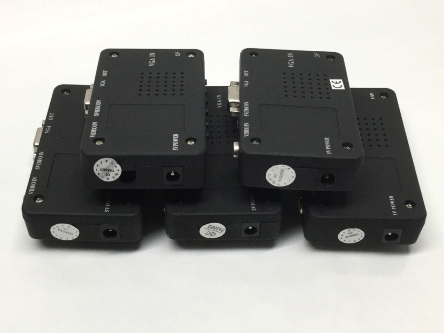 Used Lot of 5 AVInAir AV-SF-TV532 Spitfire VGA AV Video Converter Adapter RCA S-Video