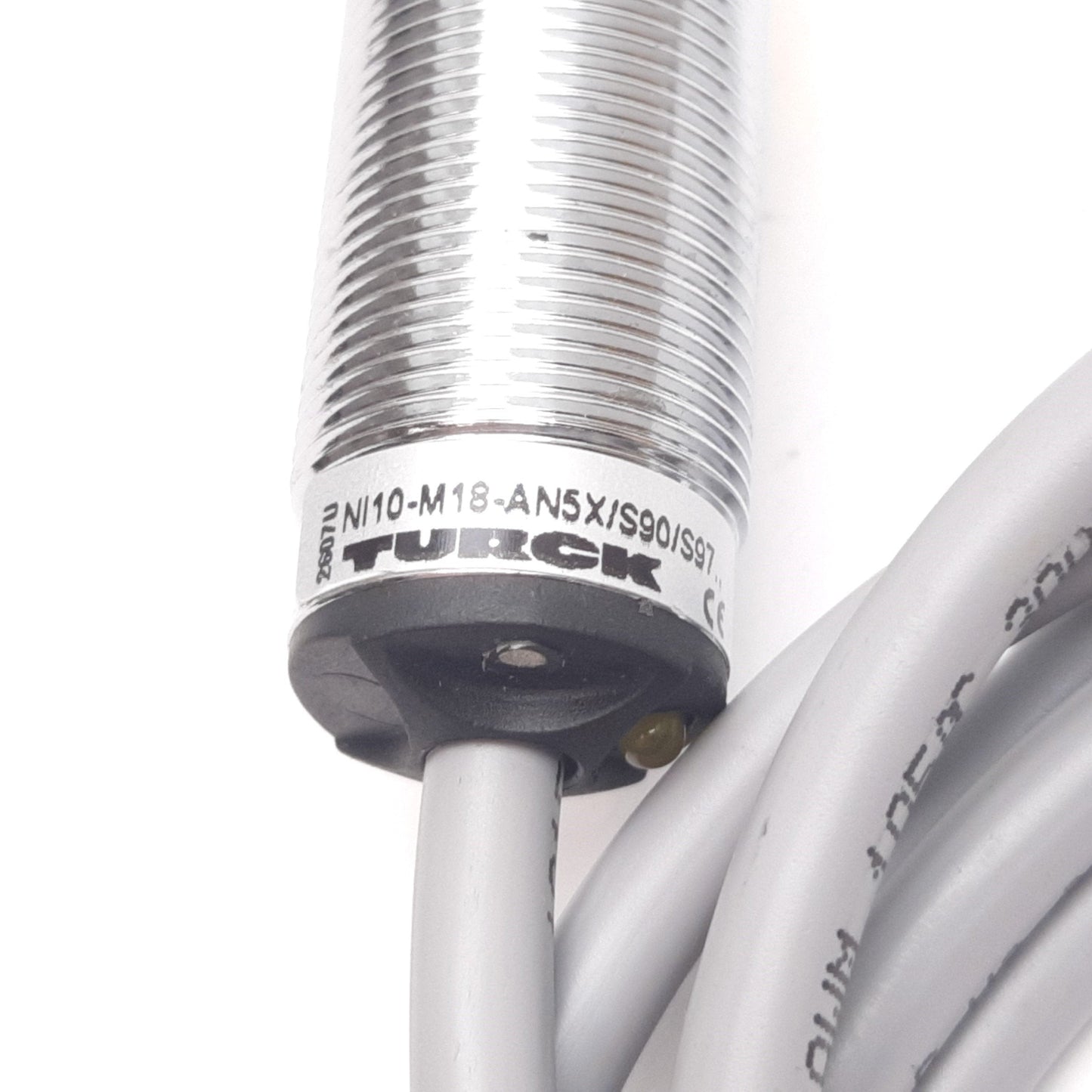 Used Turck Ni10-M18-AN5X/S90/S97 Inductive Proximity Sensor, 10mm, 10-30VDC, 1.5m