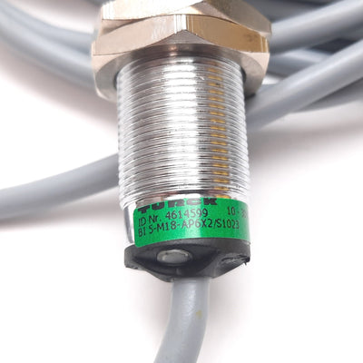 New Other Turck Bi5-M18-AP6X2/S1023 Inductive Proximity Sensor, 5mm, 10-30VDC, PNP, 7m