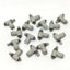 Used Lot of 15 SMC AS1201F-M5-04 Elbow Flow Controls, M5x0.8, 4mm Tube One-Touch