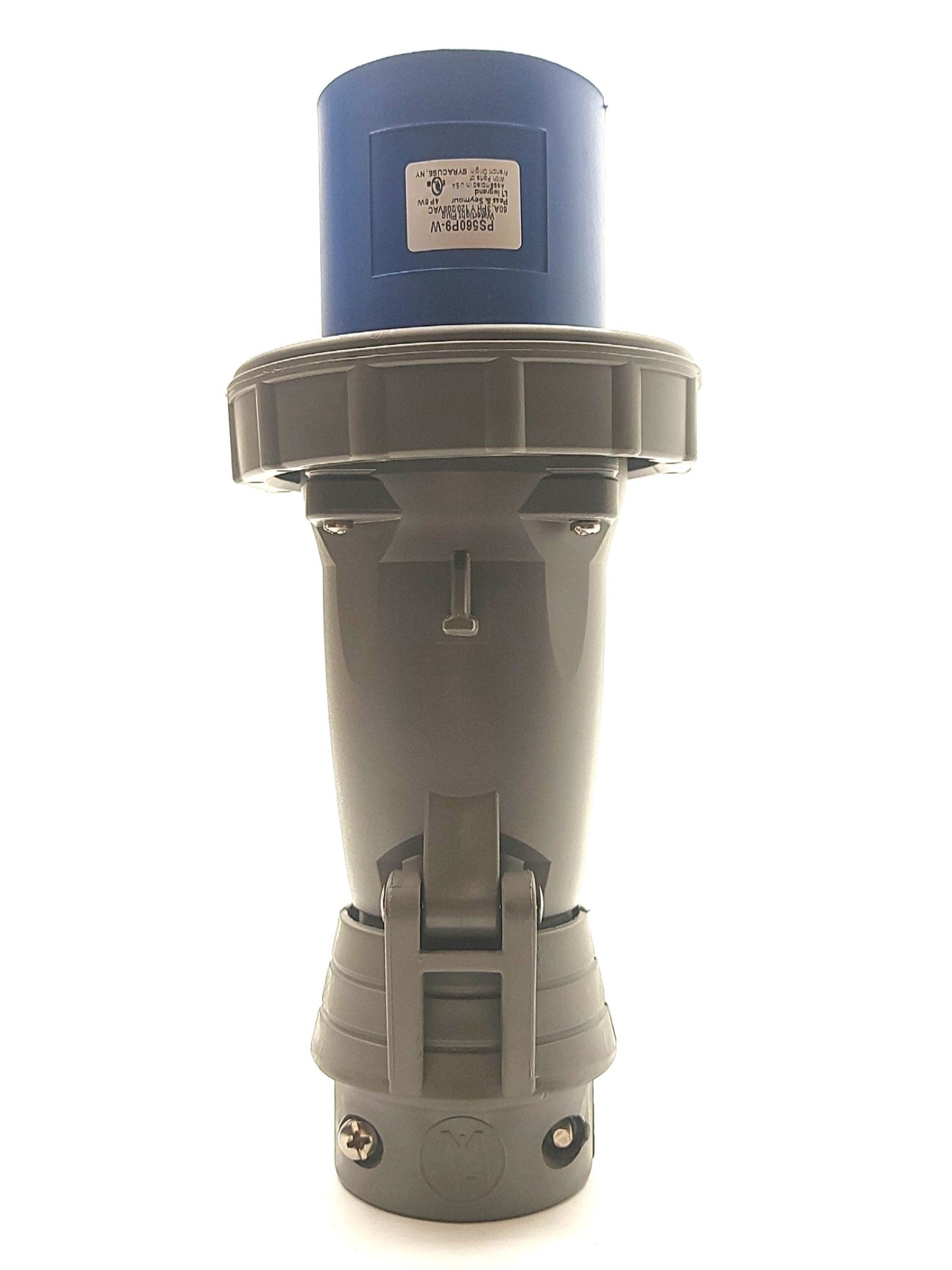 Used Pass & Seymour PS560P9-W Watertight Connector 4P5W Male 60A 3PH 120/240VAC