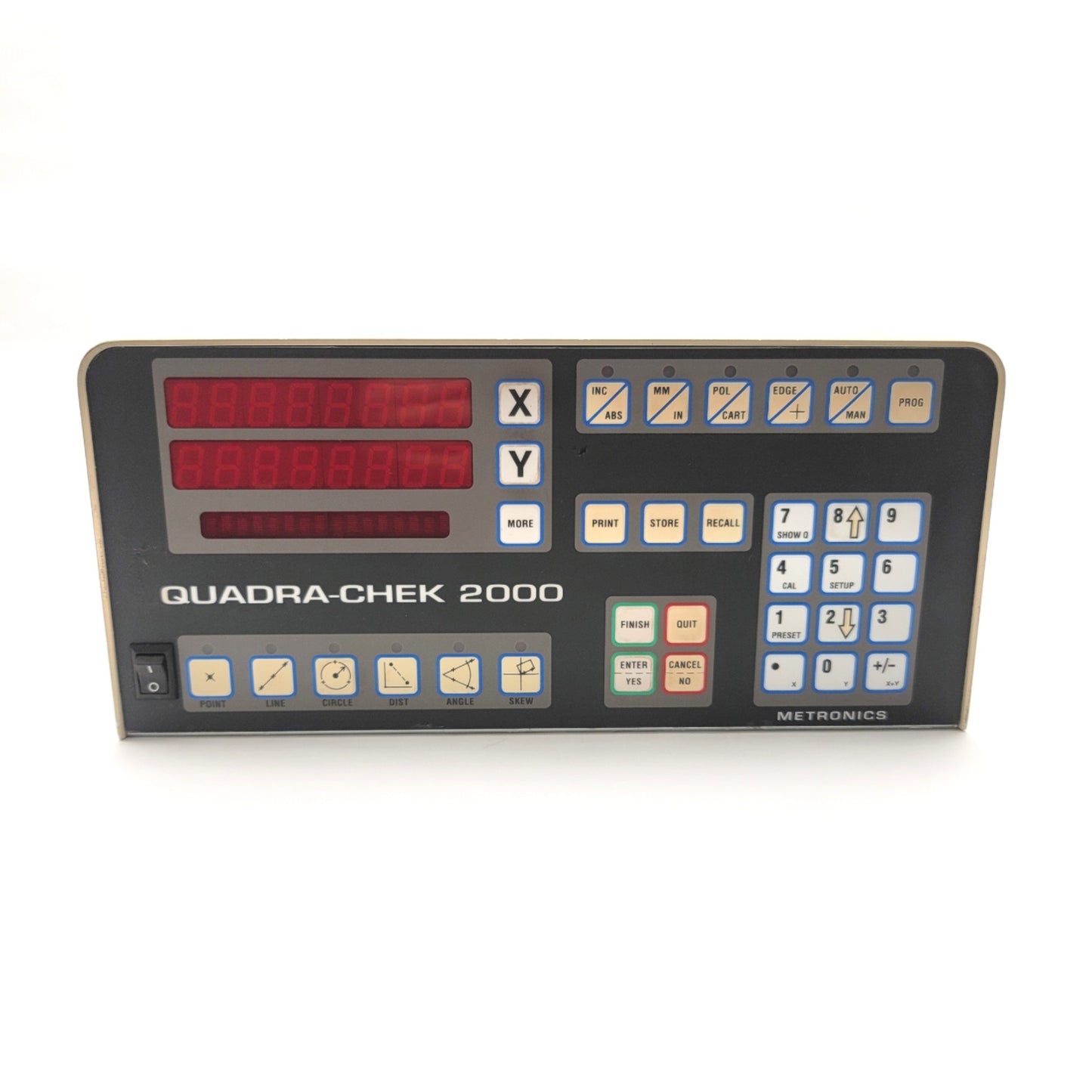 Used Nikon MM-40 Measuring Microscope, With Quadra-Chek 2000 XY Digital Readout