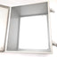 Used Saginaw SCE-14128CH Electrical Enclosure, 14" x 12" x 8", Steel, *Holes Added*
