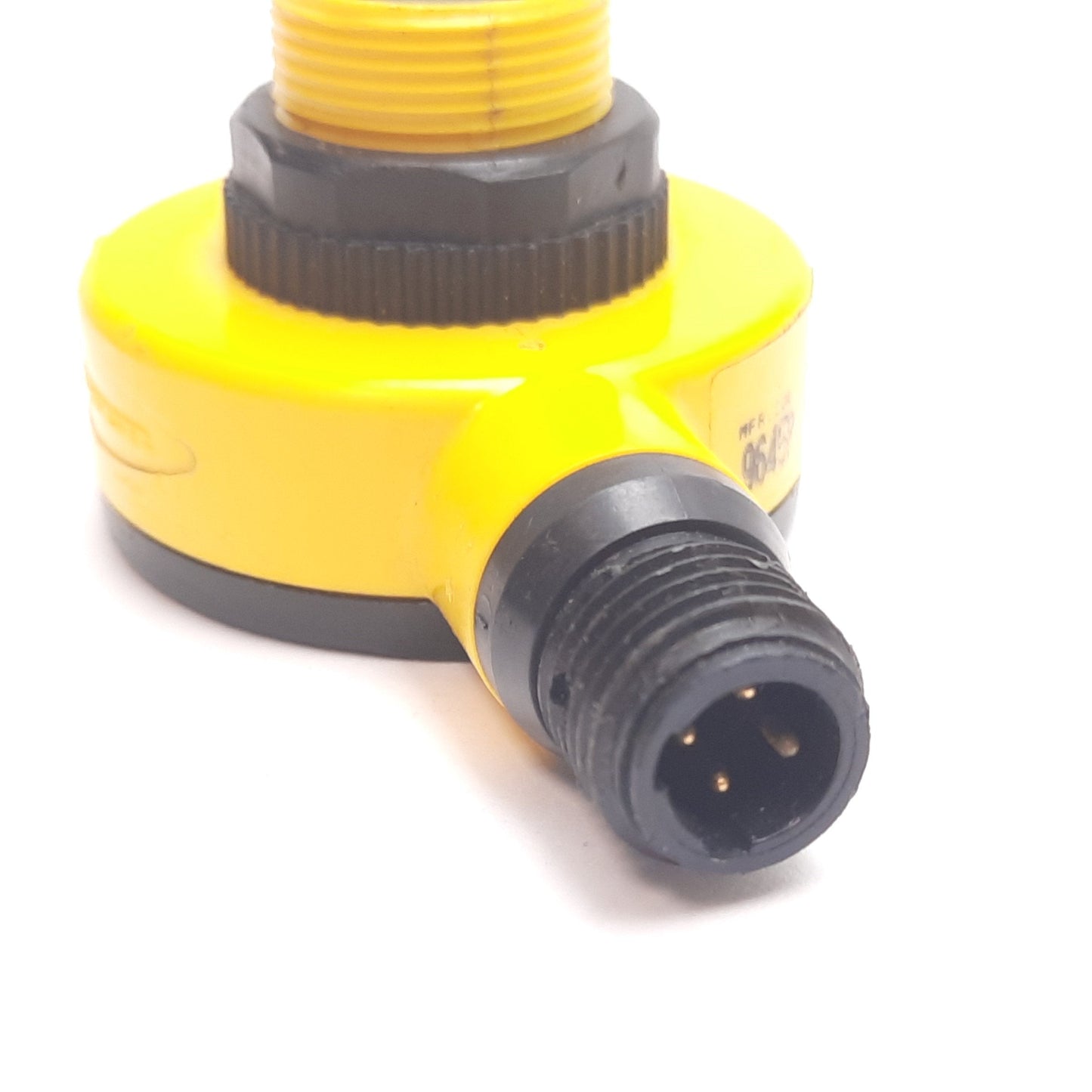Used Banner T18RW3RQ1 Photoelectric Receiver Sensor, 20m, 20-250VAC 300mA, 4-Pin 1/2"
