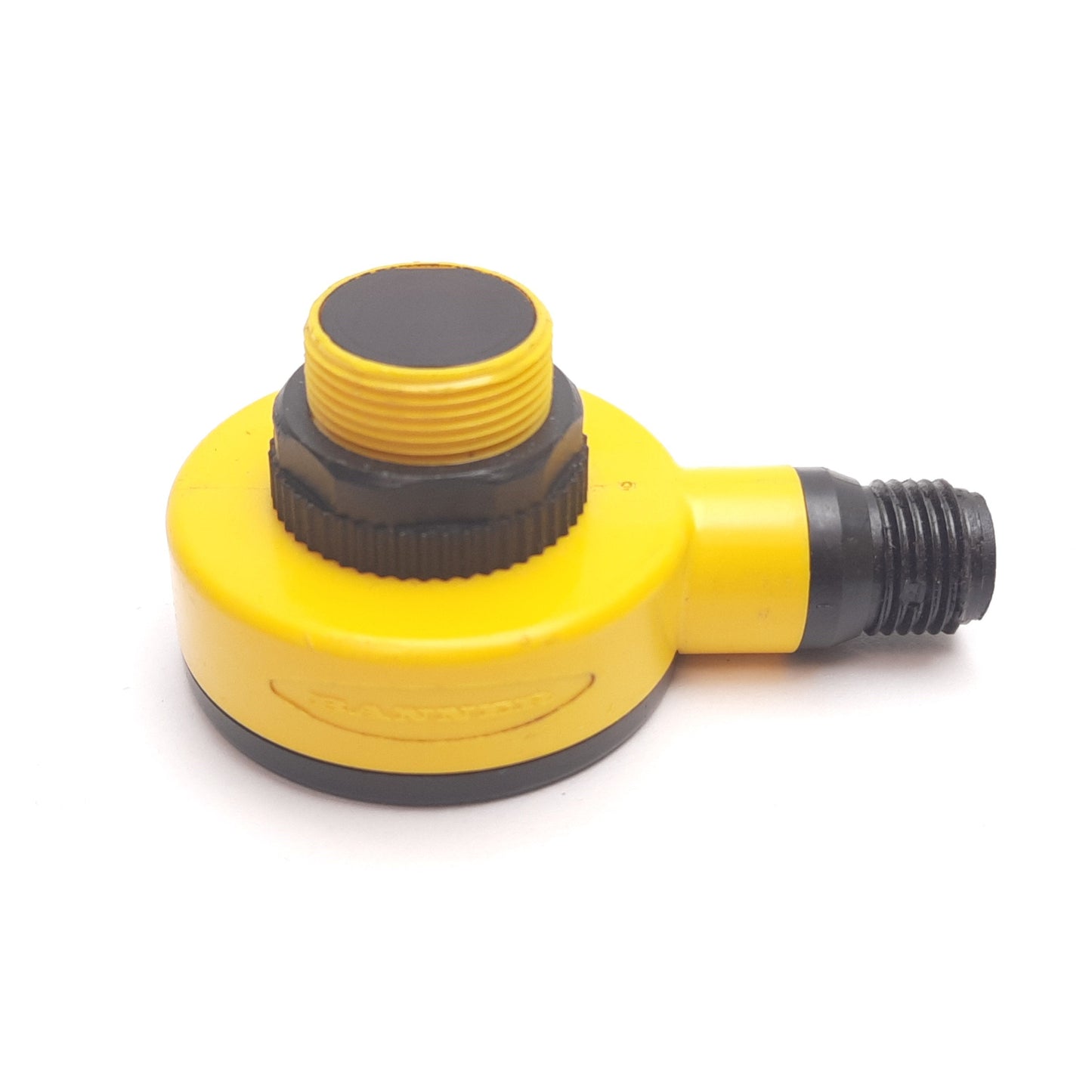 Used Banner T18RW3RQ1 Photoelectric Receiver Sensor, 20m, 20-250VAC 300mA, 4-Pin 1/2"