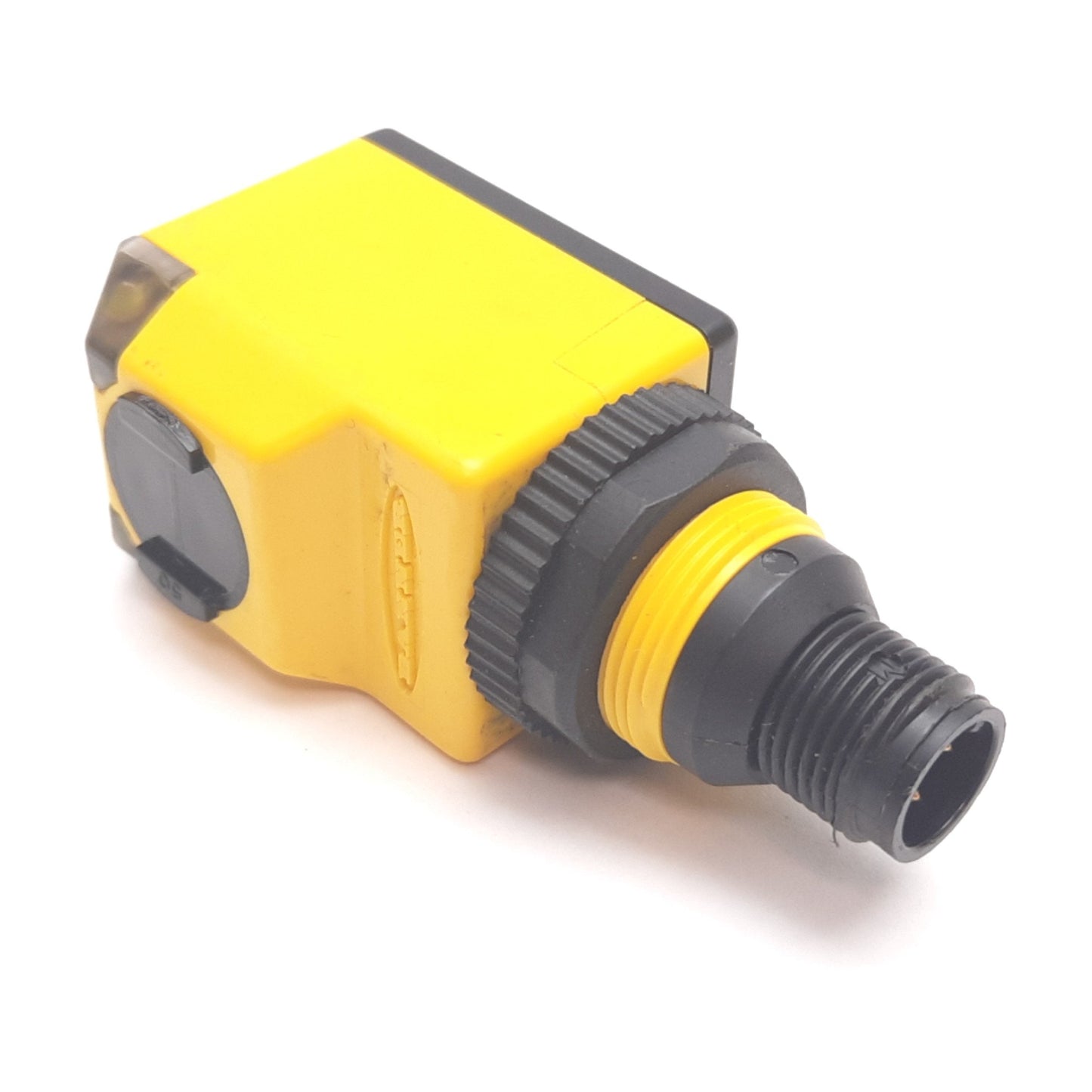 Used Banner Q25SP6FF50Q Fixed Field Photoelectric Sensor, 50mm, 10-30VDC, 4-Pin M12