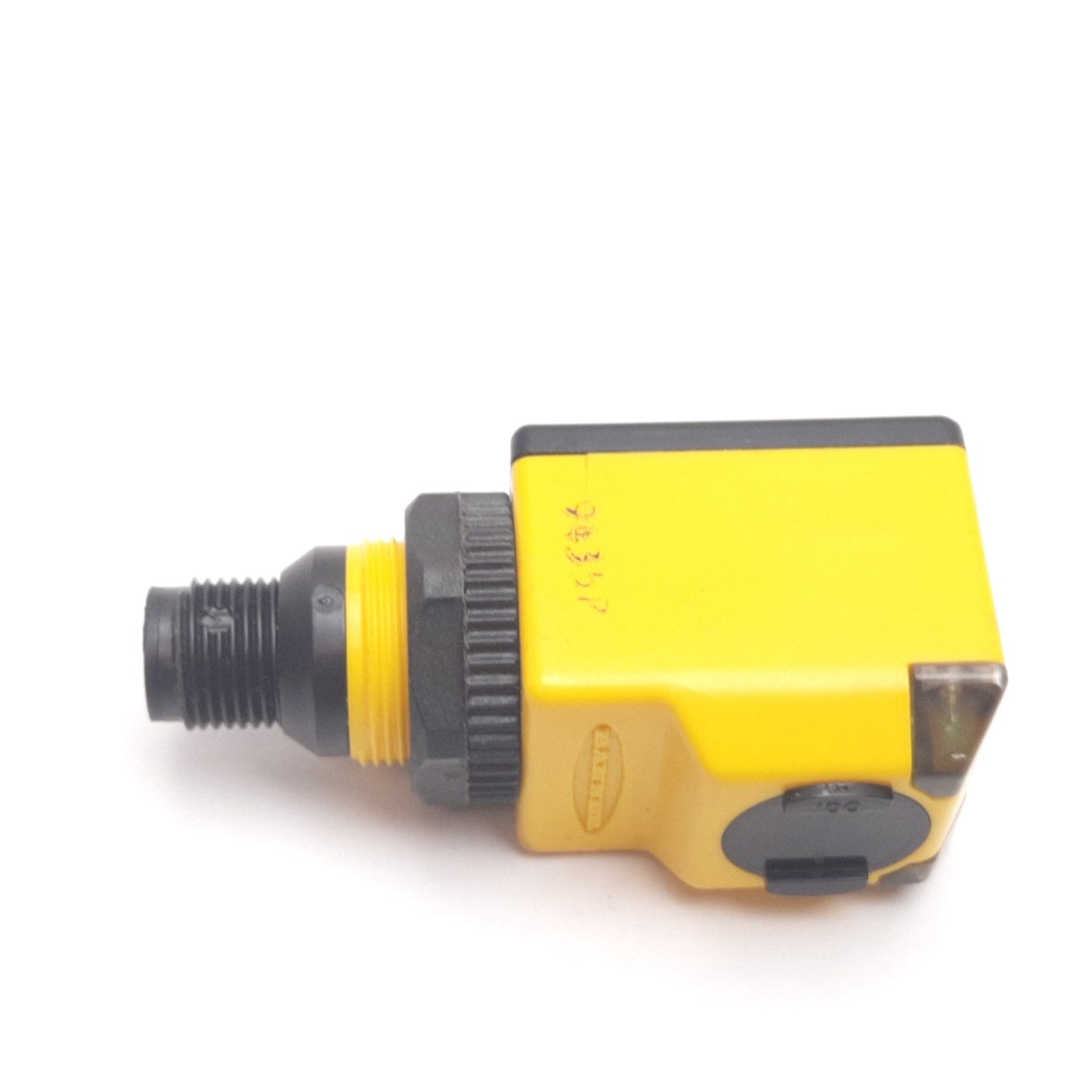 Used Banner Q25SP6FF100Q Fixed Field Photoelectric Sensor, 100mm, 10-30VDC, 4-Pin M12