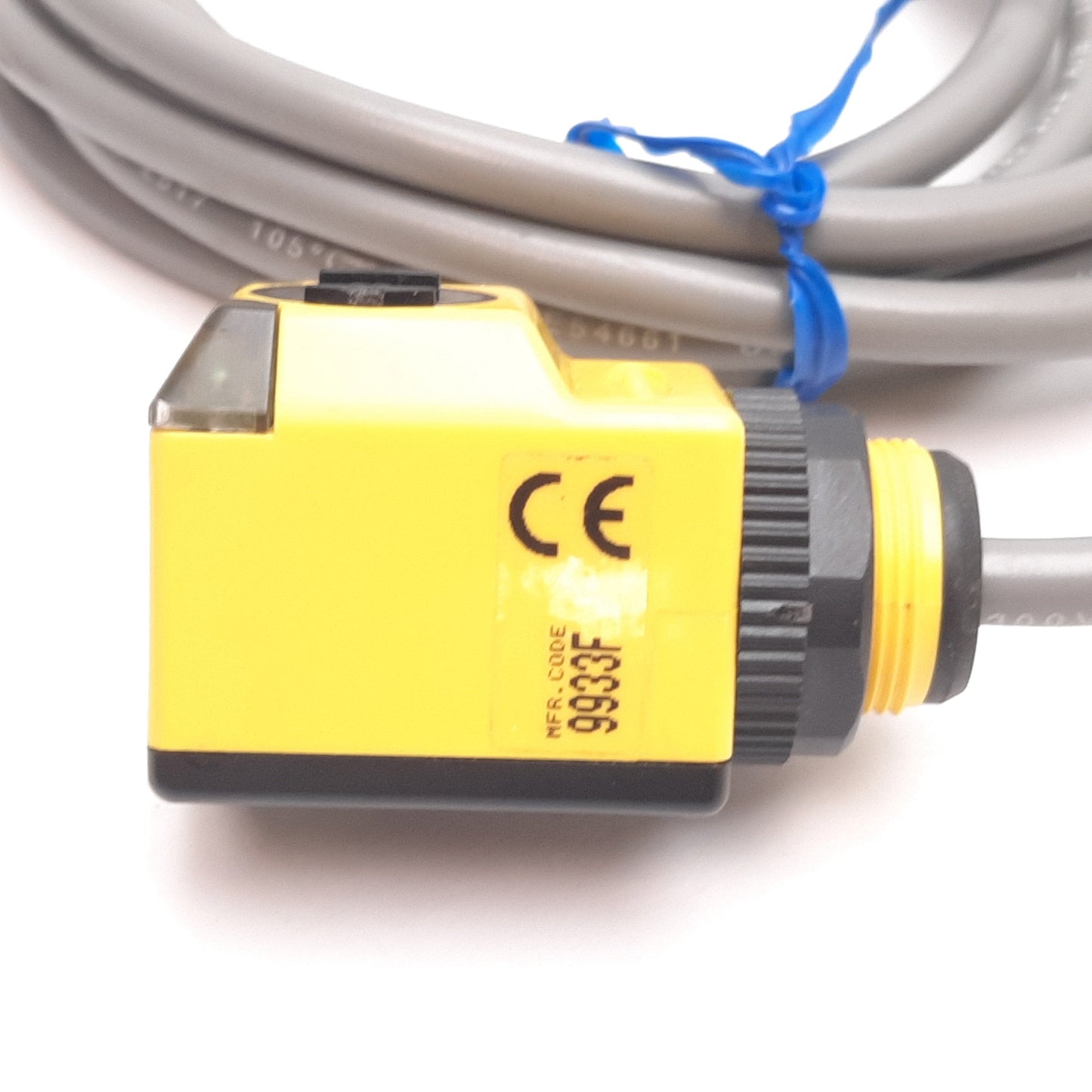 Used Banner Q25AW3FF50 Photoelectric Sensor, SPST, 50mm Range, 20-250VAC, 3-Wire