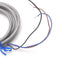 Used Banner Q25AW3FF50 Photoelectric Sensor, SPST, 50mm Range, 20-250VAC, 3-Wire
