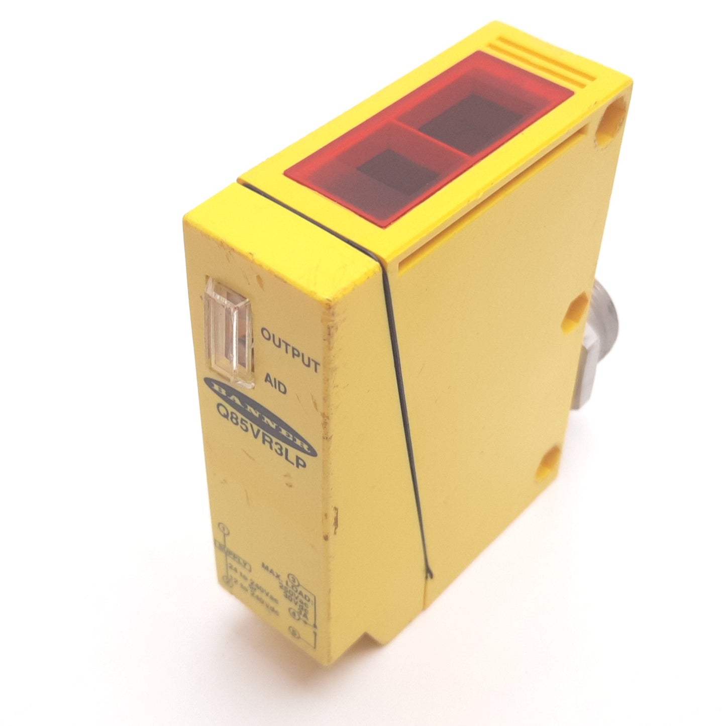 Used Banner Q85VR3LP Photoelectric Retroreflective Sensor, 4.6m, 24-240VAC 12-240VDC