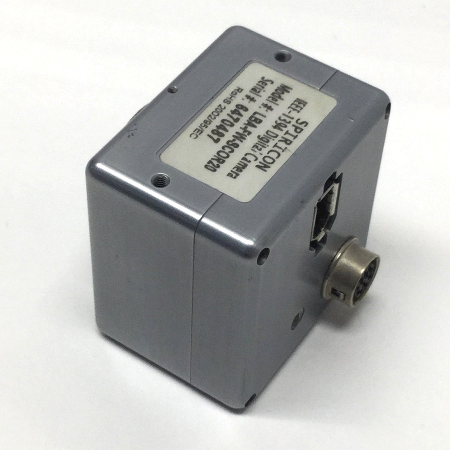Used Spiricon LBA-FW-SCOR20 Laser Beam Analyzer Profiler IEEE-1394 Camera 190-1100nm