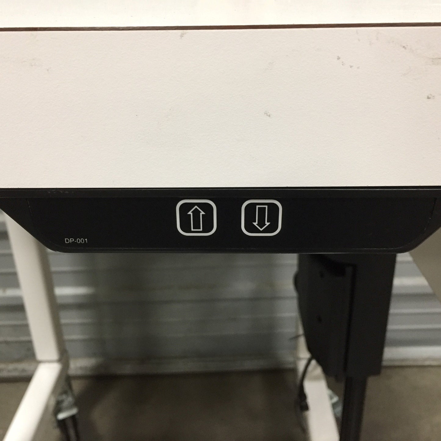 Used 30"x24" Electric Adjustable 38-50" Table Workstation Machine Base Fixture Bench