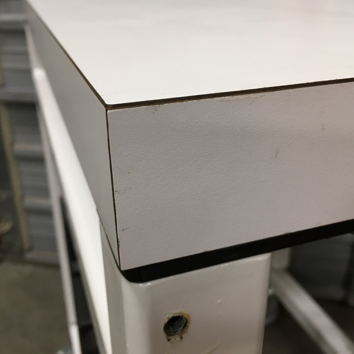 Used 30"x24" Electric Adjustable 38-50" Table Workstation Machine Base Fixture Bench