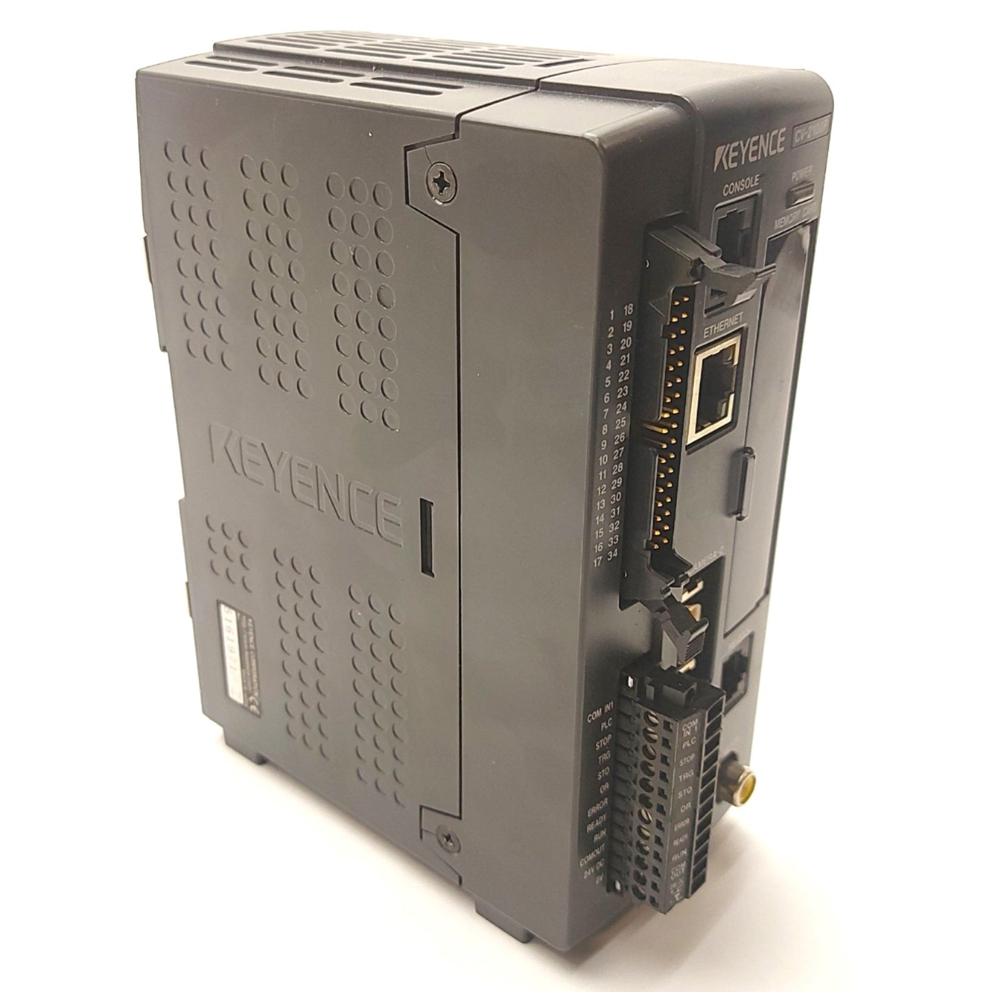 Used Keyence CV-2100P High-Speed Digital Machine Vision System, 2x Camera, 24VDC