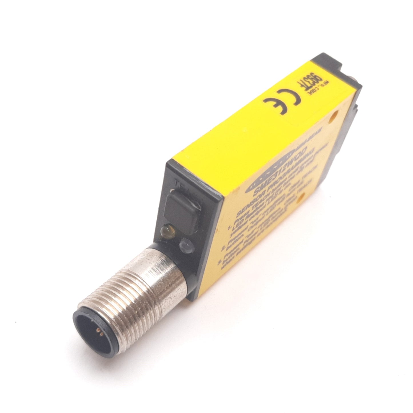 Used Banner SME312WQD Mini-Beam Photoelectric Divergent Diffuse Sensor 130mm 10-30VDC