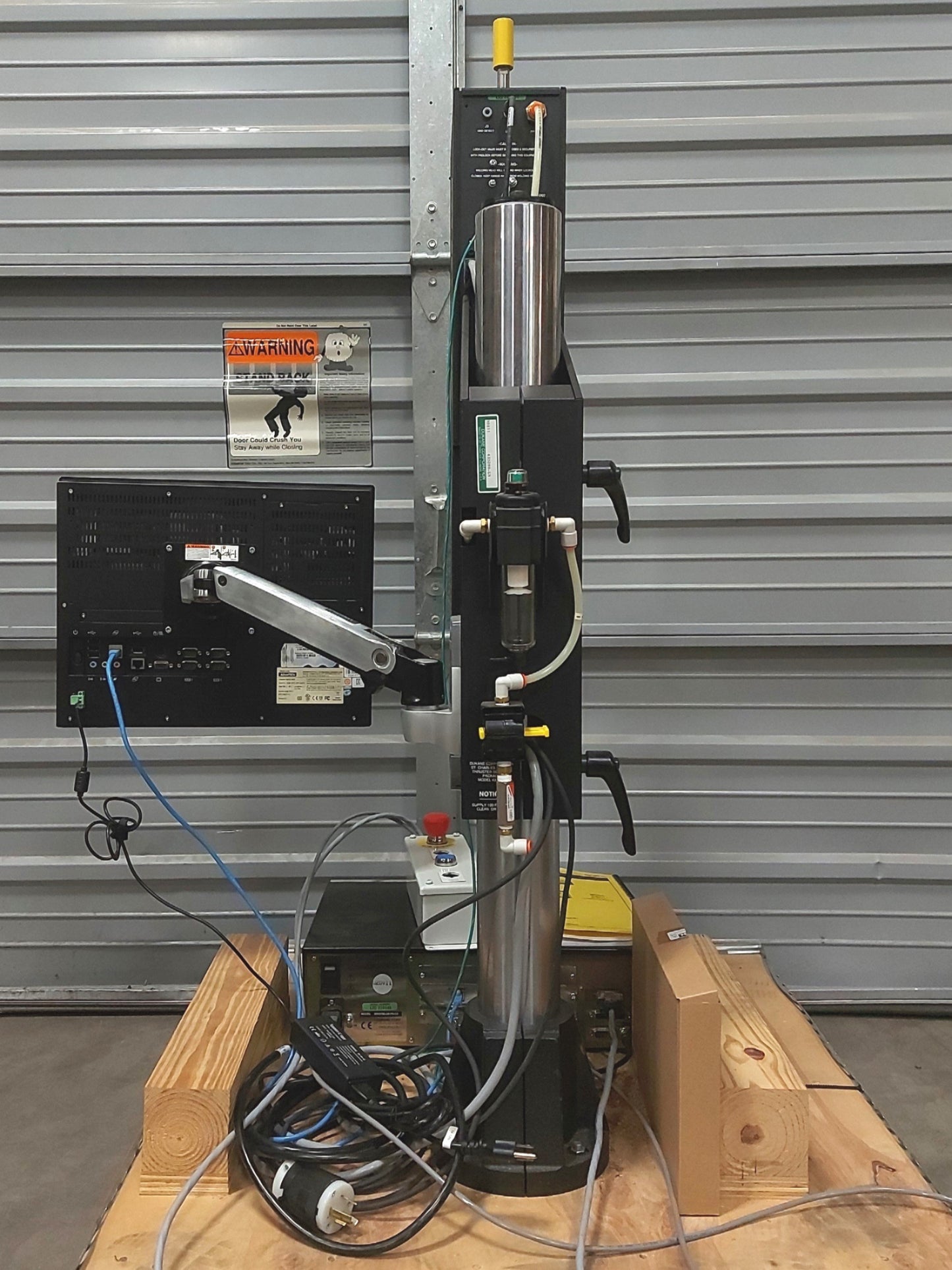 New – Open box Dukane 43Q220 IQ ES Ultrasonic Welder System 20kHz 1800W 7" 540lb Stroke 15" HMI