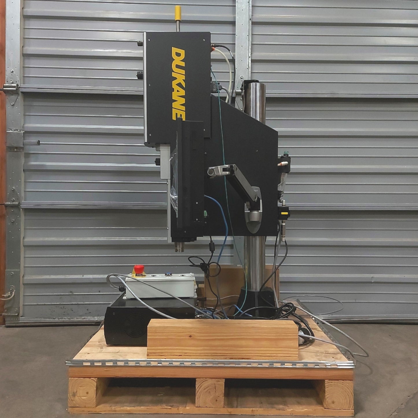 New – Open box Dukane 43Q220 IQ ES Ultrasonic Welder System 20kHz 1800W 7" 540lb Stroke 15" HMI