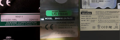 New – Open box Dukane 43Q220 IQ ES Ultrasonic Welder System 20kHz 1800W 7" 540lb Stroke 15" HMI