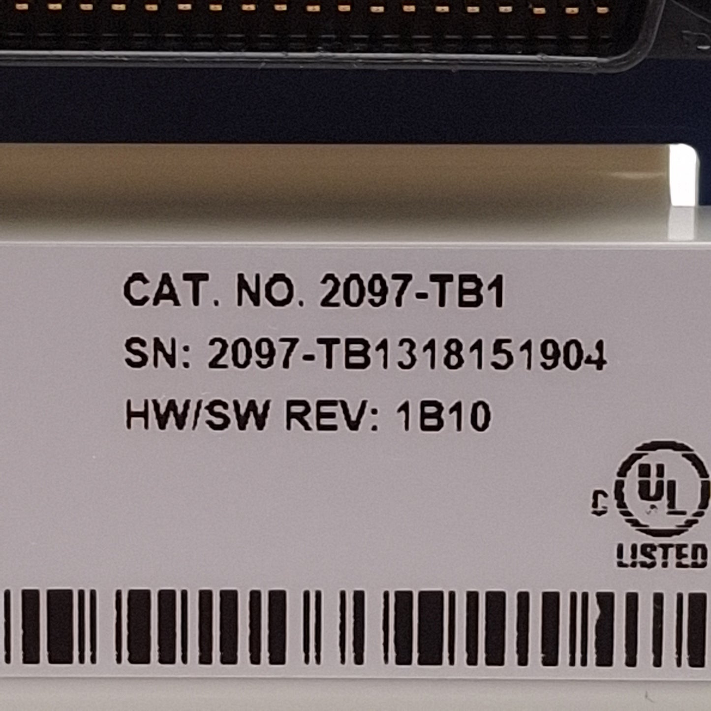 Used Allen Bradley 2097-TB1 Terminal I/O Breakout Block Kinetix 300/350 Servo Drives