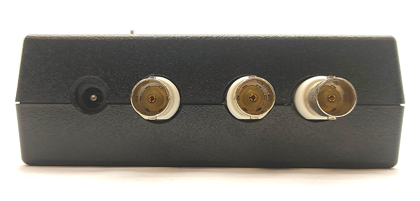 Used Colorado Video 619XYY Video Line Generator, 1x X 2x Y, B/W, 3x BNC, Hi-Z, 5VDC