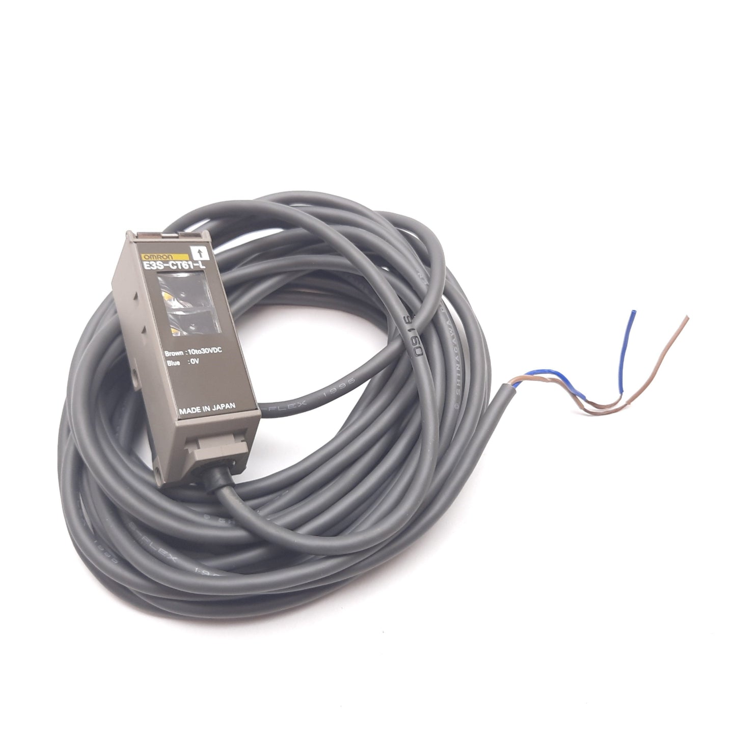 New Other Omron E3S-CT61-L Through-Beam Photoelectric Sensor Emitter, Range: 30m, 10-30VDC