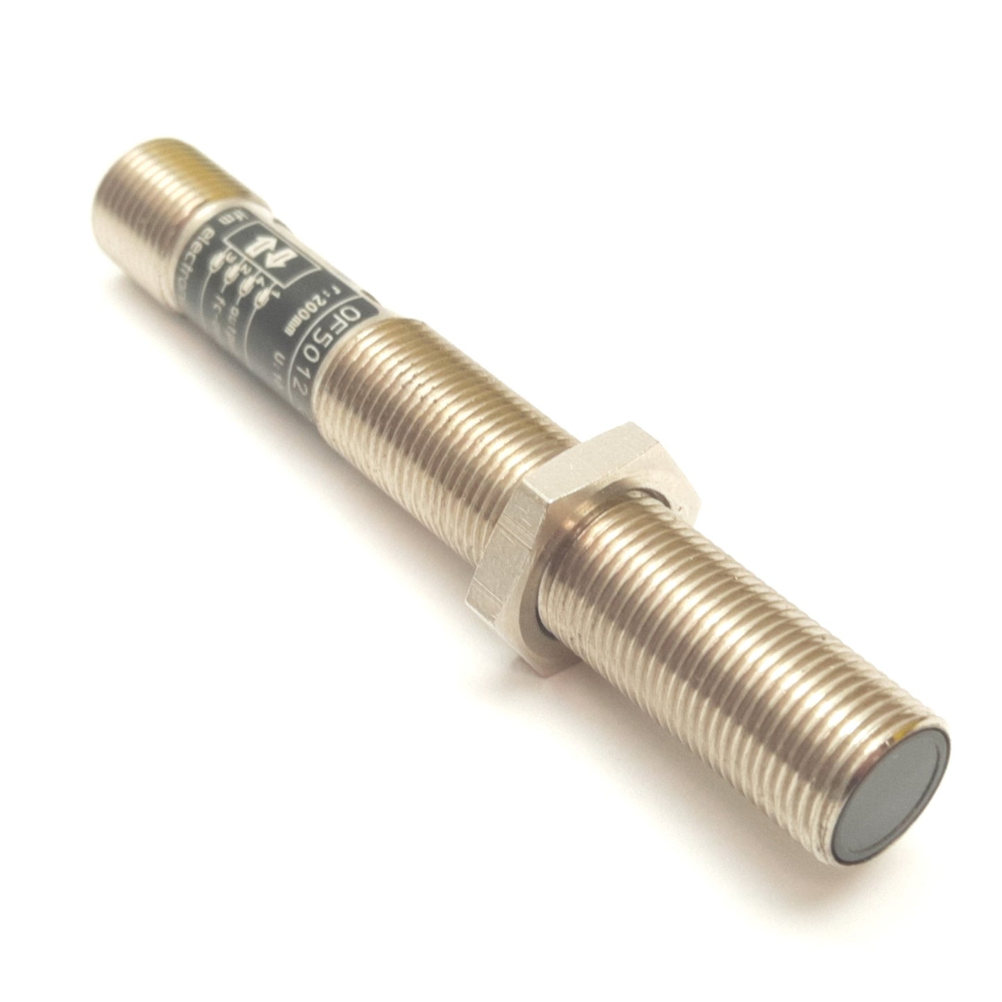Used IFM OF5012 OFT-FPKG/US Photoelectric Diffuse Reflection Sensor, 200mm, 10-36VDC